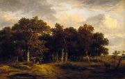 James Stark Photograph of Woody Landscape oil on canvas